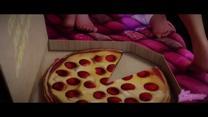 Pizza Slut Juno deliver food to Kiriko and get fuck in the ass as tip (KaeporaNSFW) [Overwatch] 