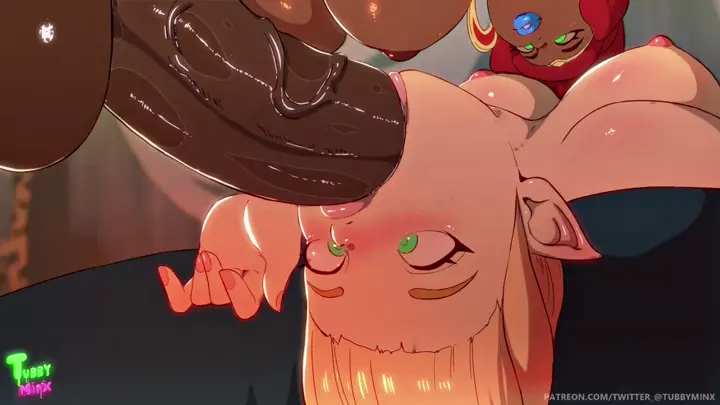Futa Letting off some Steam with the Princess' Throat (TubbyminX) 
