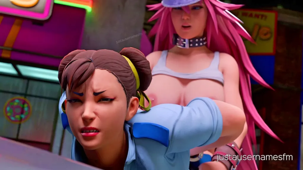 Chun Li Futa-Fucked by Poison ?