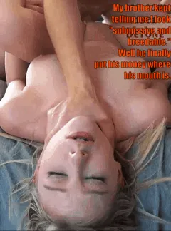 he's already demonstrated how submissive i am, now he's been working on breeding me