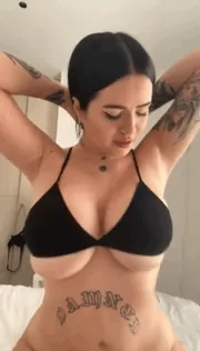 big titted goth whore