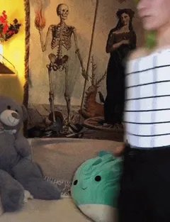 try not to cum in front of it's tits