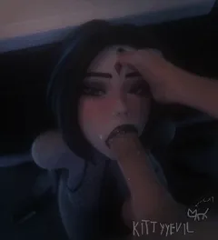 raven get face fucked