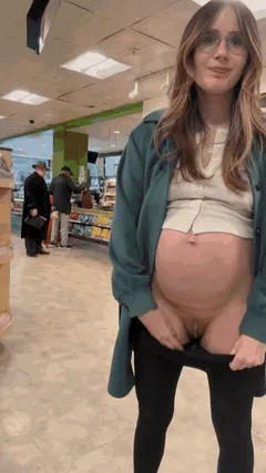 ginger slut licking her friends pussy at public mall
