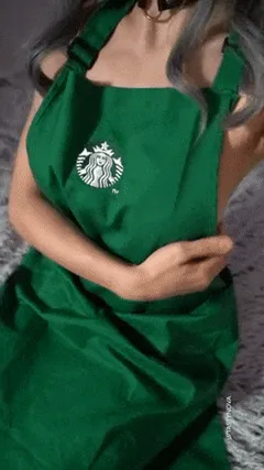 i want what this barista's serving