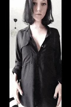 sexy teen removing bra showing shaved cunt and perky titties