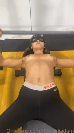 bryce adams leak Sweaty gym goddess