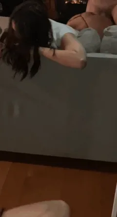 Why not have sex in such a cozy atmosphere before bed?