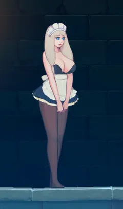 busty blonde