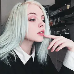 watching hard bondage porn, she imagined herself in the actress' shoes, which made her pussy instantly wet.