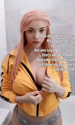 she's always eager to show them off