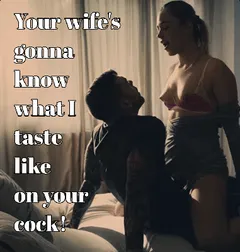 making your wife her bitch