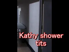 kathy shower tits