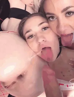 He is really fucking every hole possible