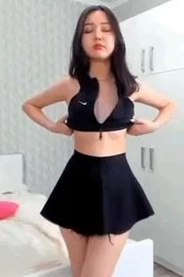 cute asian boob reveal
