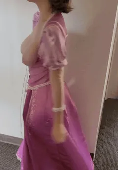 the princess flashing her crown jewels