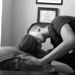 neck kissing gif