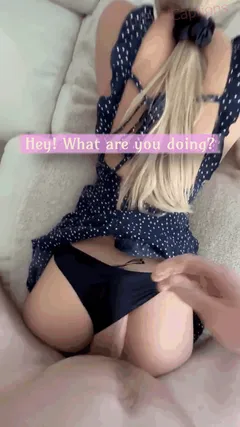 Relax... he just rub a lil bit... nothing else