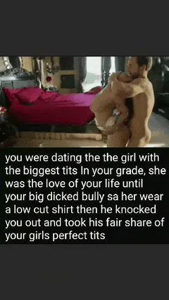 busty gf gets used by bully