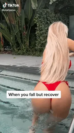 utahjaz - twerking in the pool