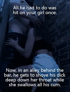 back alley blowjob