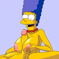 marge simpson titjob