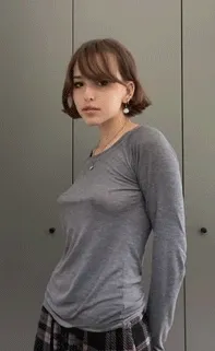 beautiful perky teen