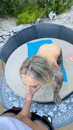 He followed me to a private area so I sucked him dry