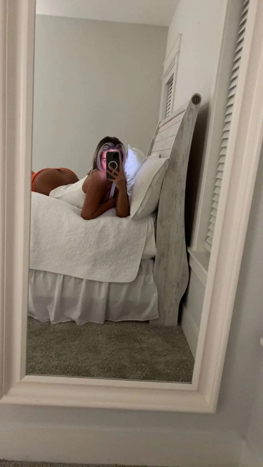 Big ass blonde slut plays with herself